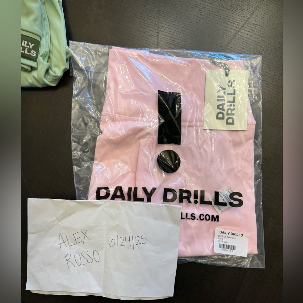 Daily Drills NWT Go! Shortie Shorts Cupid size S
